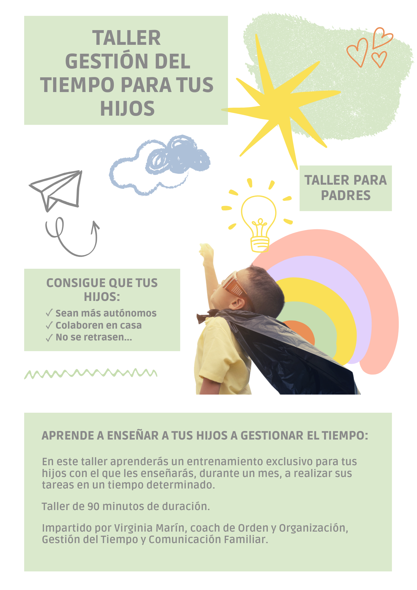 guía para ordenar tu mesa de trabajo (1) Cómo enseñar a los hijos a medir el tiempo